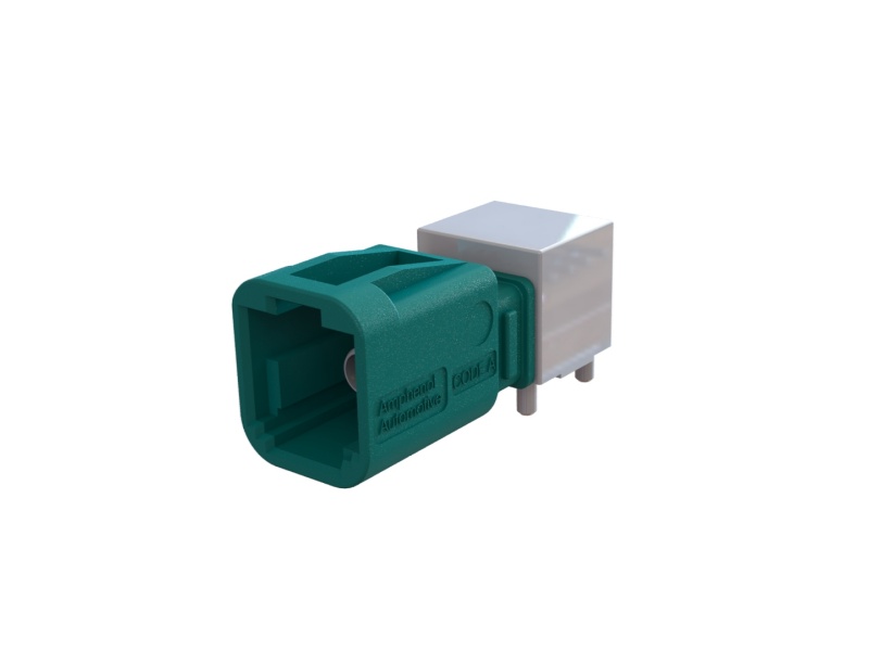 Mini Fakra Type B 1孔板端连接器