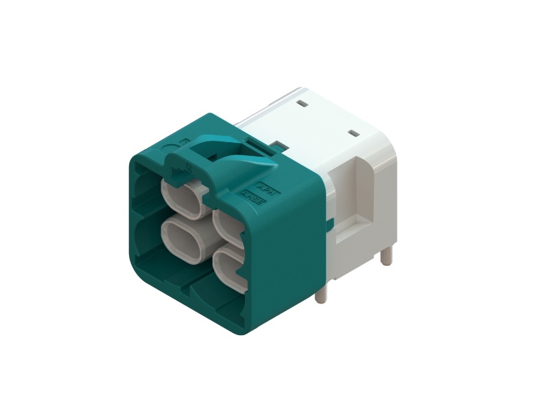 AHSE 4孔90°板端公端连接器